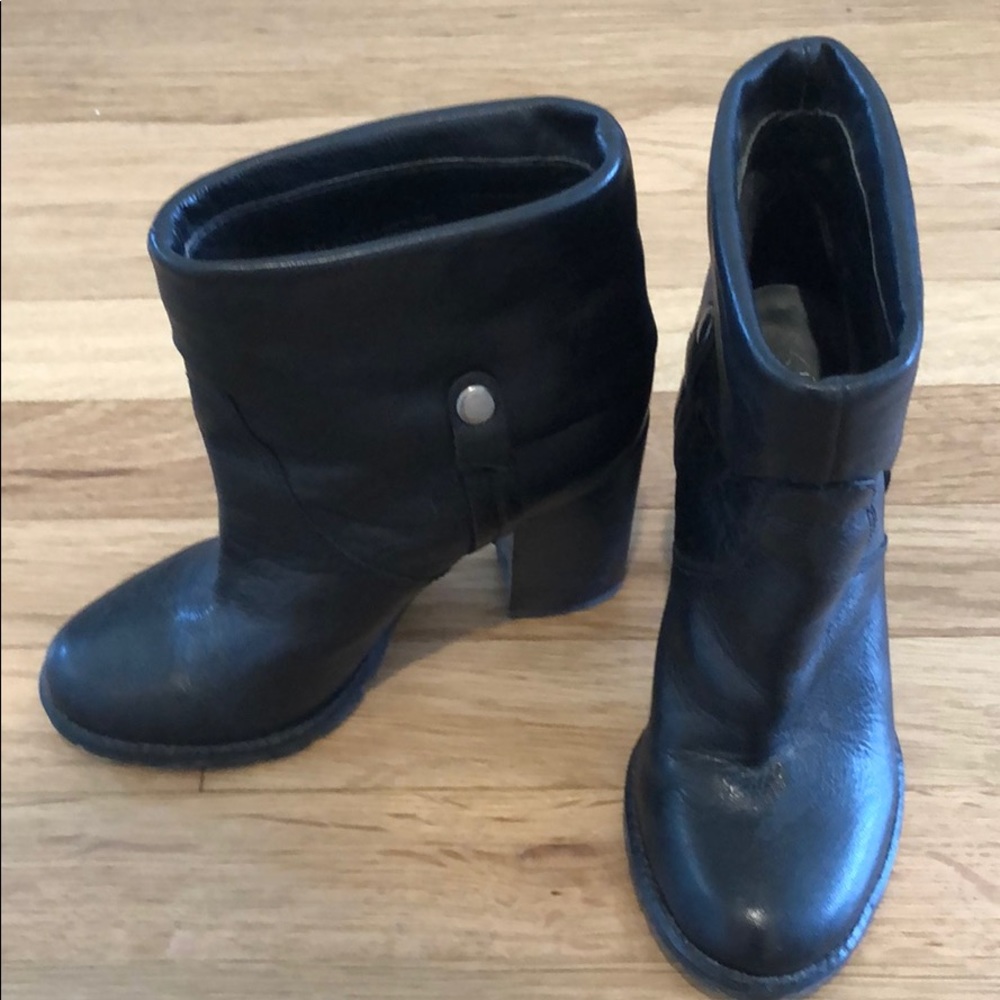 Black booties